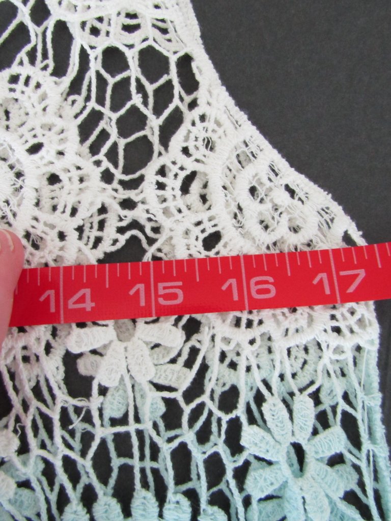 Boston Proper Crochet Sweater/ Tunic / Tank Top, Nwt, Size S/M — image 3 of 5